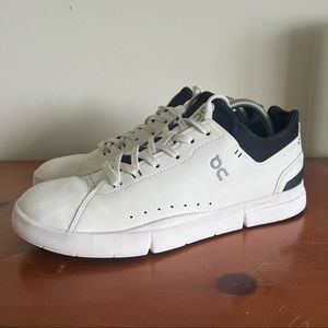 On Cloud THE ROGER Advantage White | Midnight size 10